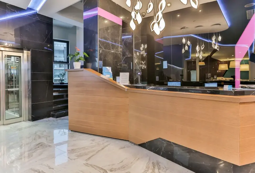Lobby hotelu Hotel Bracera