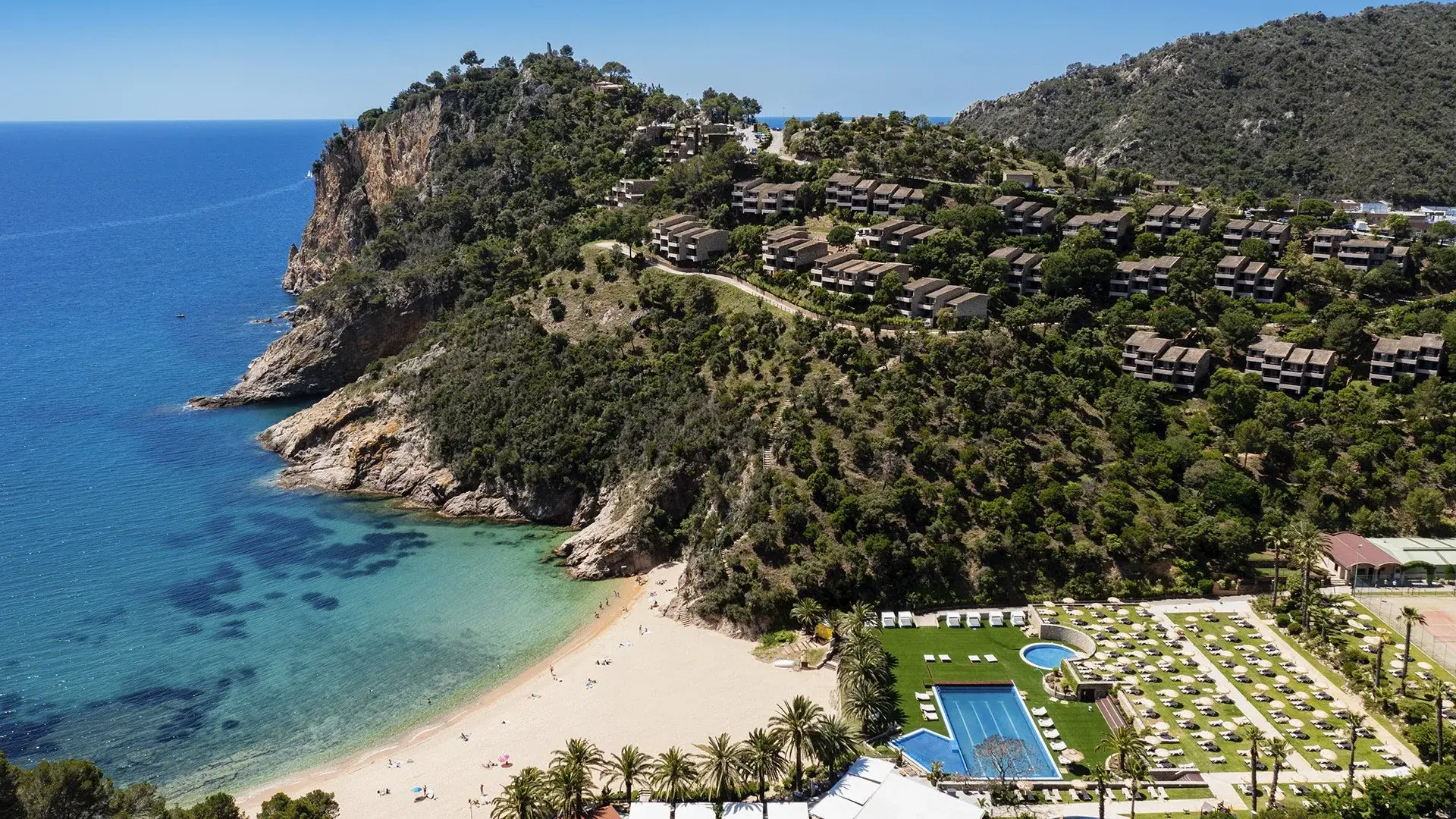 Plaża przy hotelu Hotel Zel Costa Brava