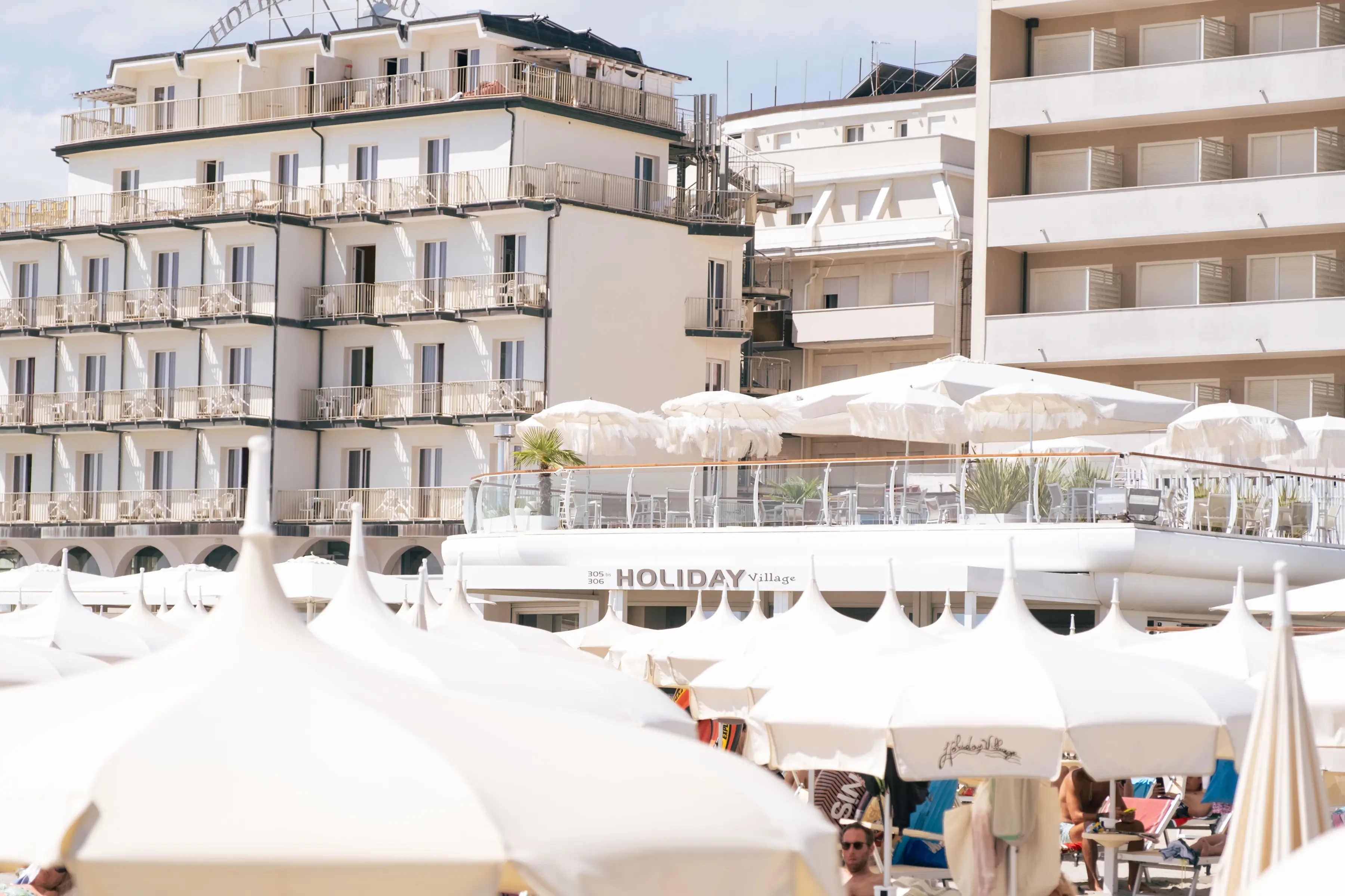 Plaża przy hotelu King