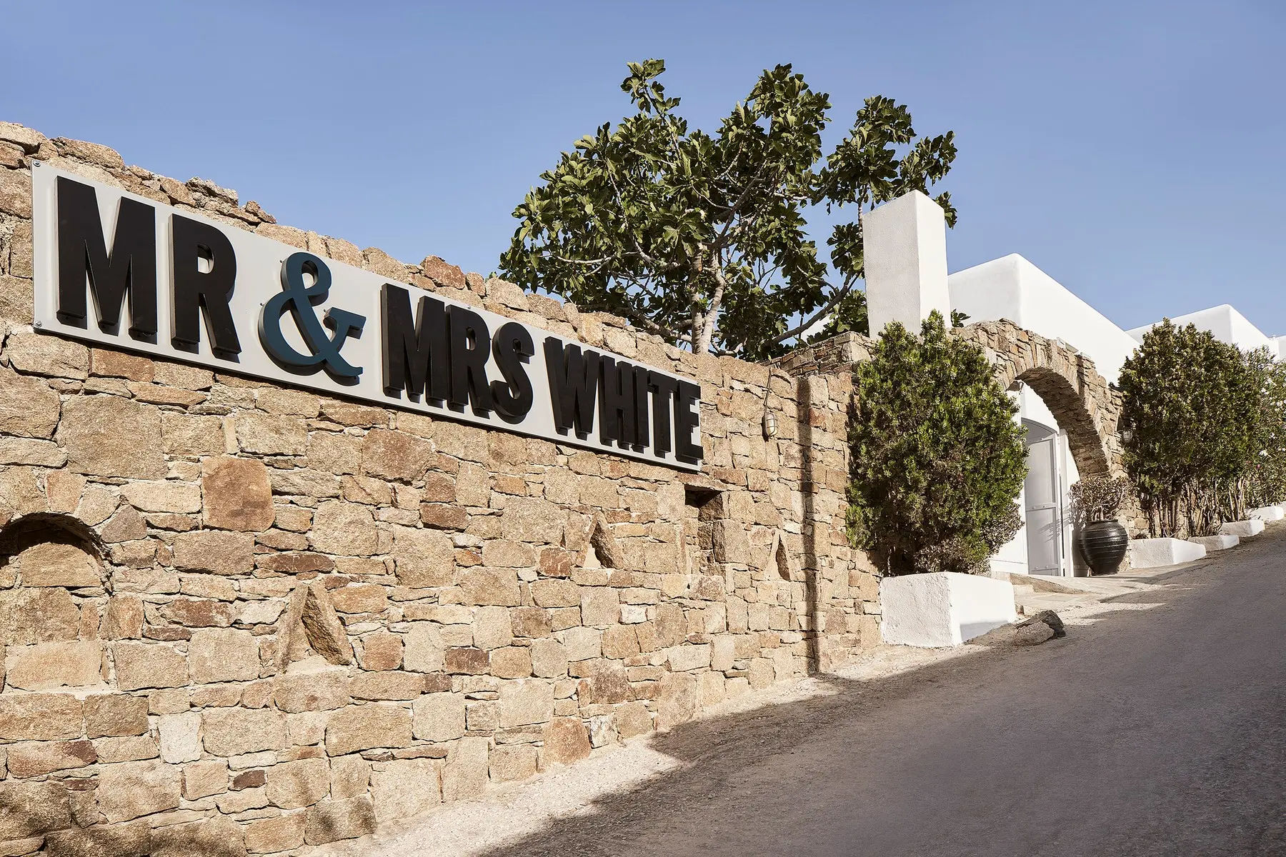 Mr and Mrs White Mykonos — MR AND MRS WHITE MYKONOS