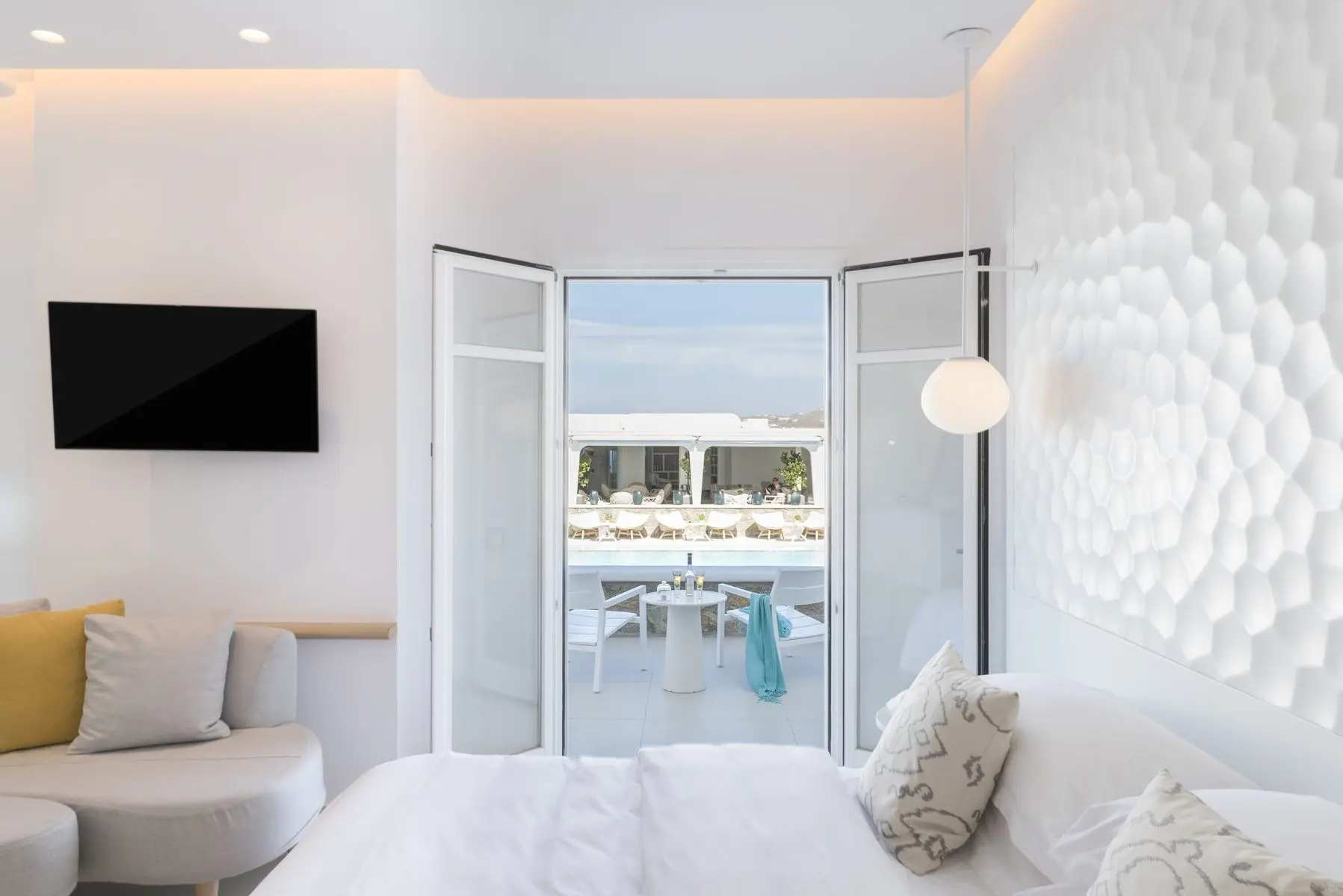 Pokój w hotelu Myconian Kyma - Design Hotels
