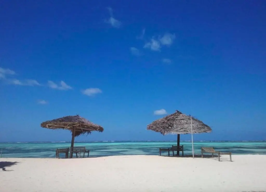 Plaża przy hotelu Nest Style Zanzibar