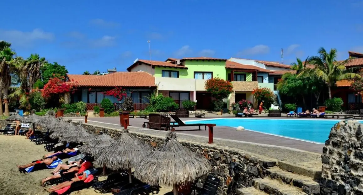 Basen w hotelu Porto Antigo