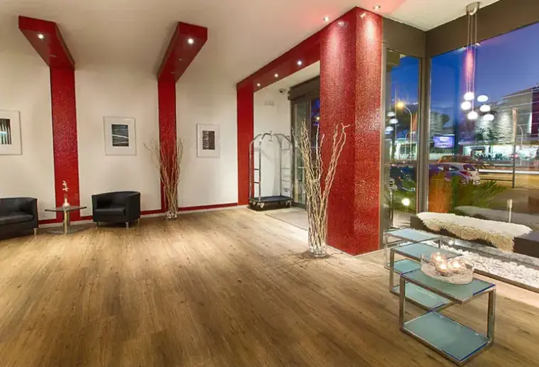Lobby hotelu Raganelli