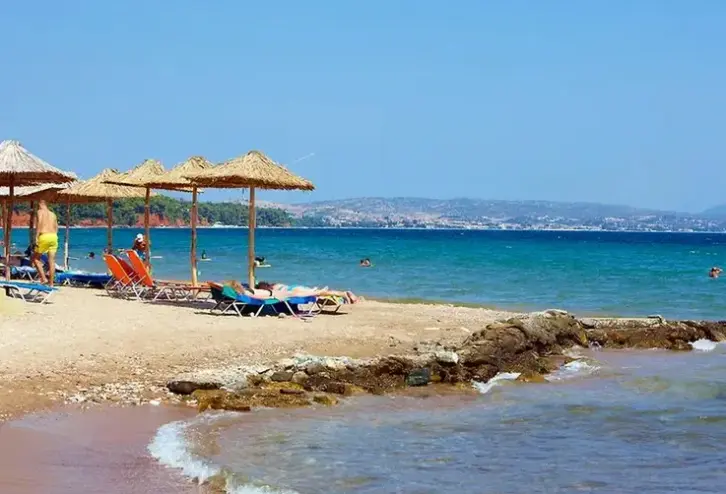 Plaża przy hotelu Simeon Hotel