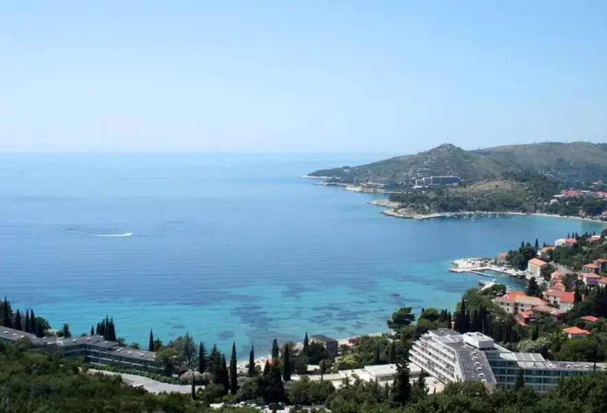 Widok z hotelu Villas Mlini