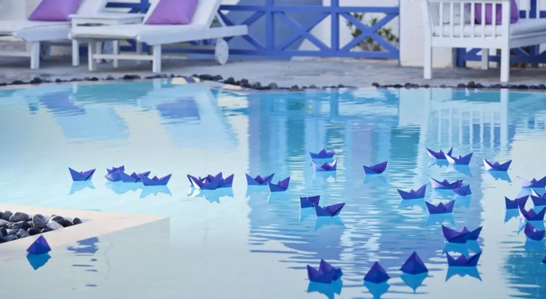 Basen w hotelu Acqua Vatos