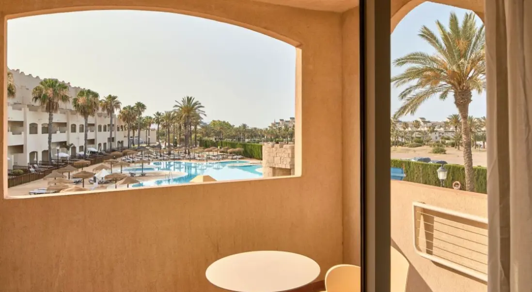 Widok z hotelu Alegria Cabo de Gata