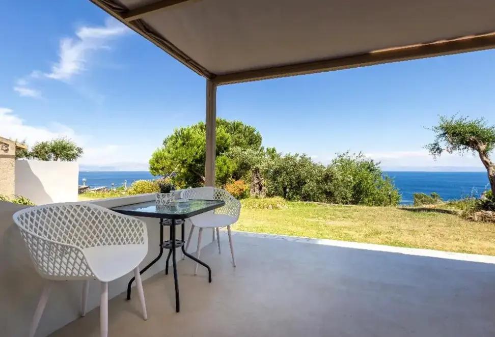 Widok z hotelu Anasa Corfu