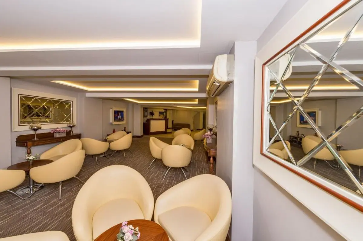 Lobby hotelu Bergama