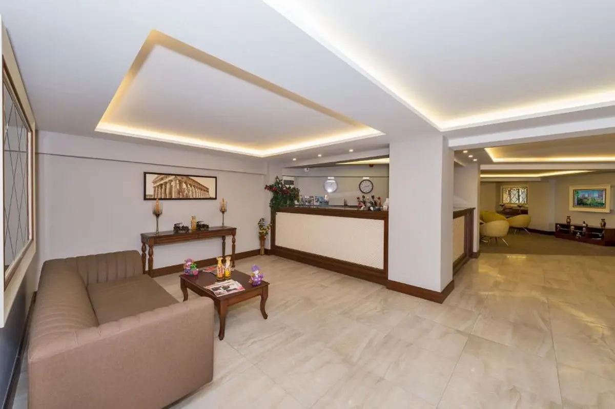 Lobby hotelu Bergama