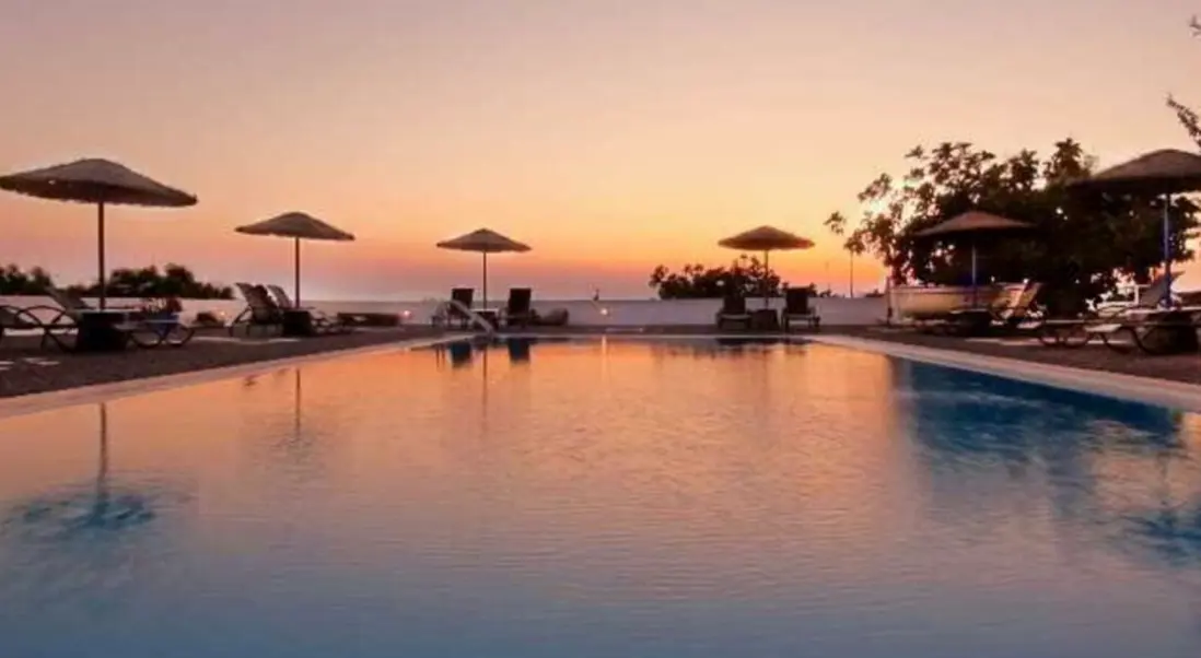 Basen w hotelu Caldera Romantica