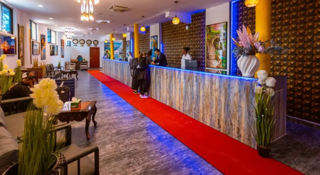 Lobby hotelu Canary Nungwi Hotel & Spa
