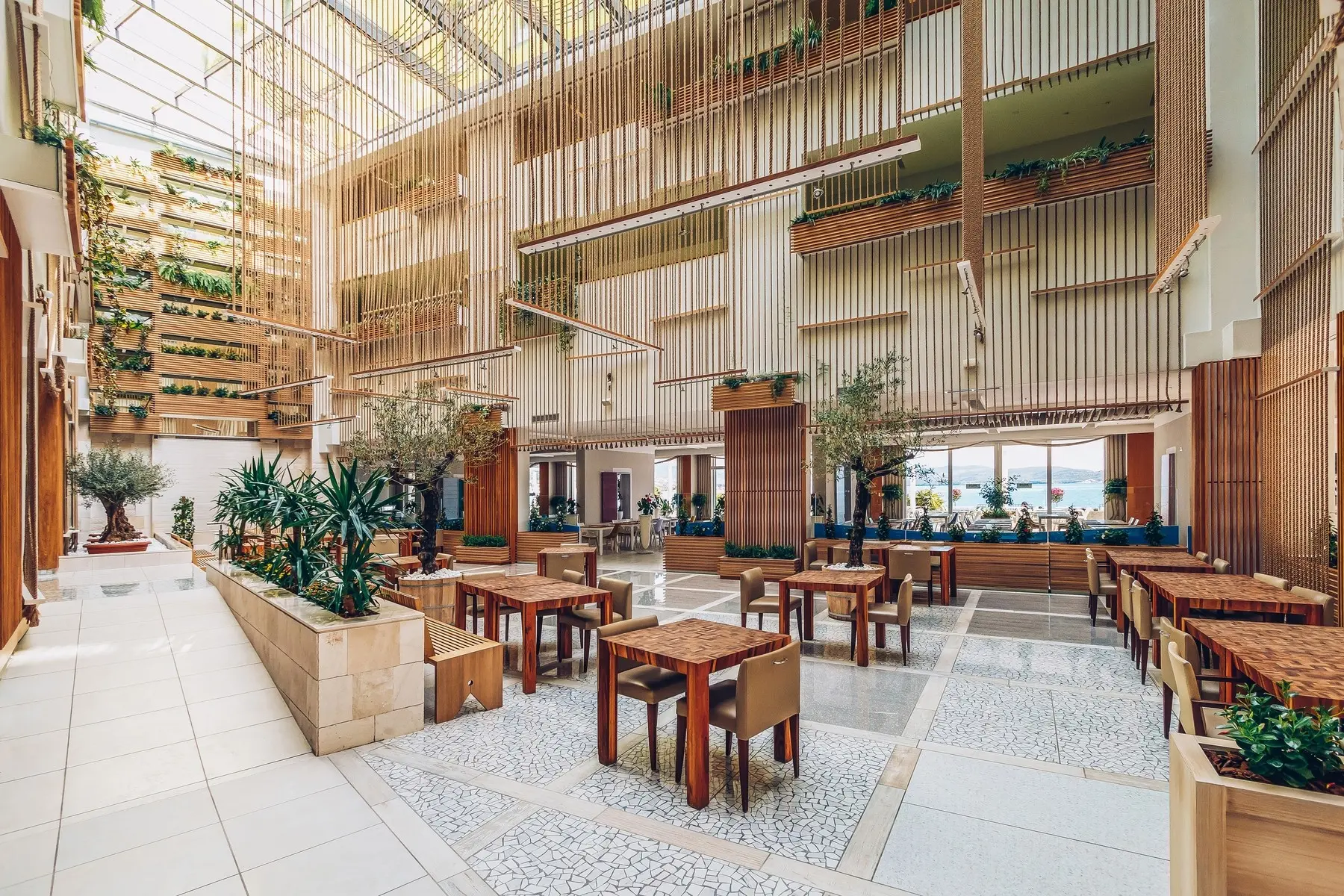 Lobby hotelu Carine Hotel Park