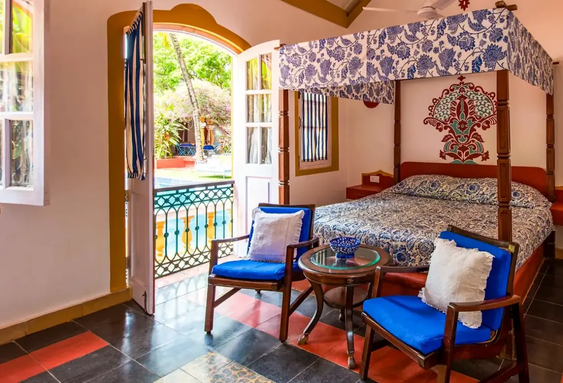 Pokój w hotelu Casa Anjuna