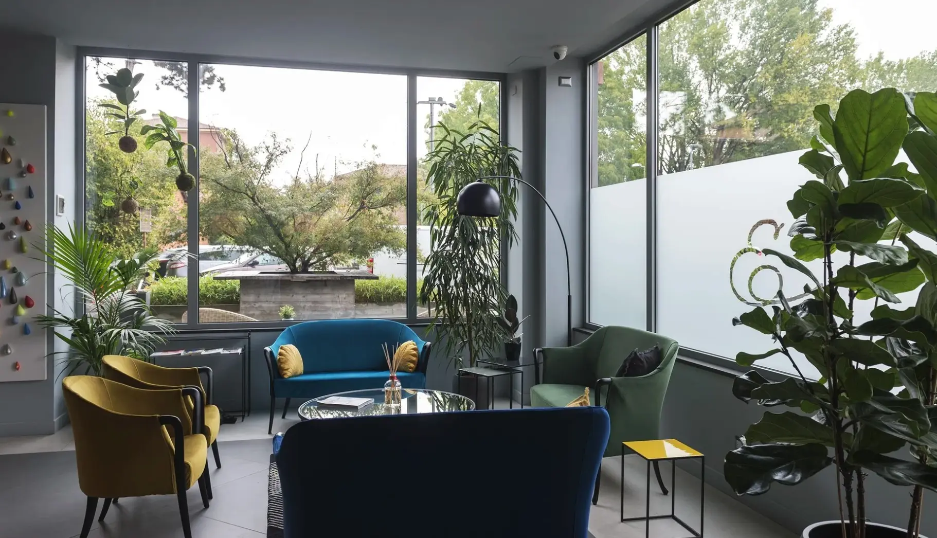 Lobby hotelu Elizabeth Lifestyle Hotel Bologna