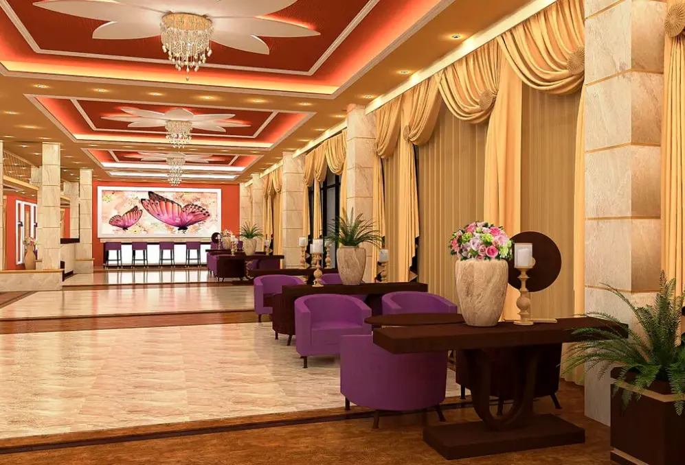 Lobby hotelu Europe Hotel & Casino
