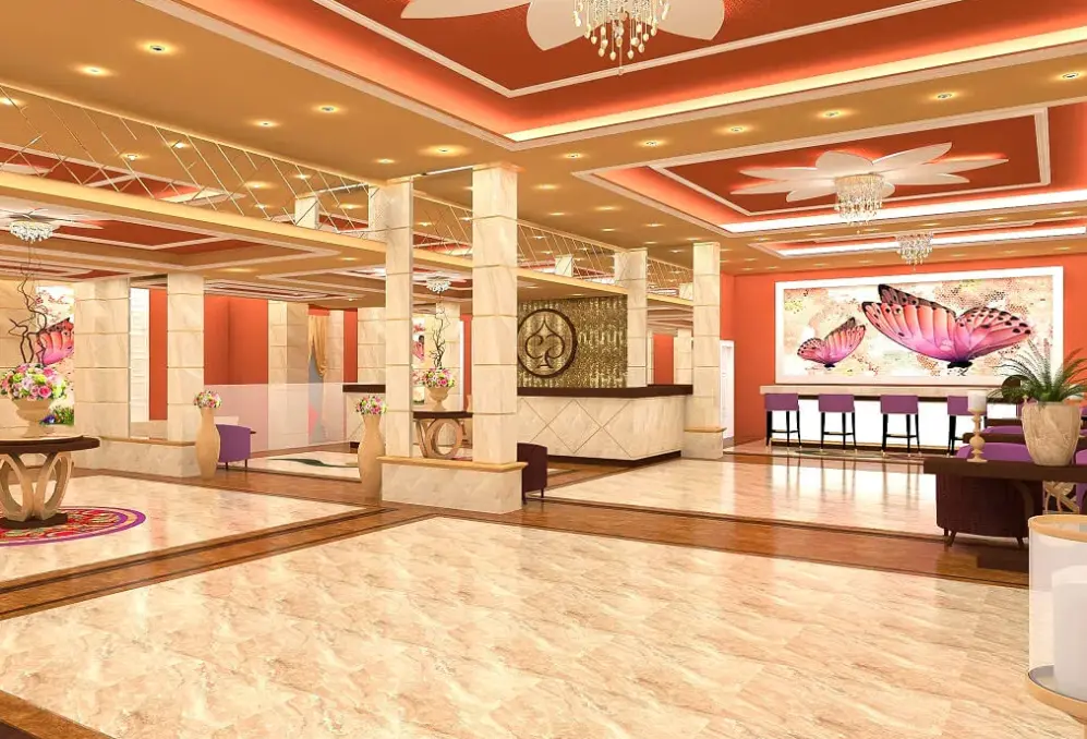 Lobby hotelu Europe Hotel & Casino