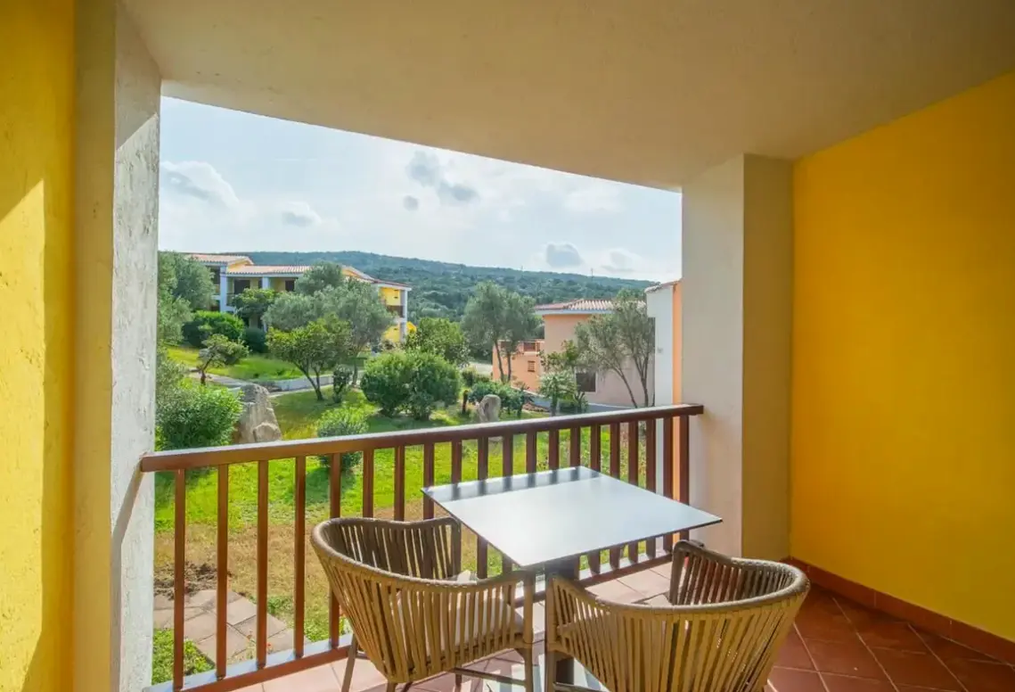 Widok z hotelu Felix Residence Hotel Costa Serena