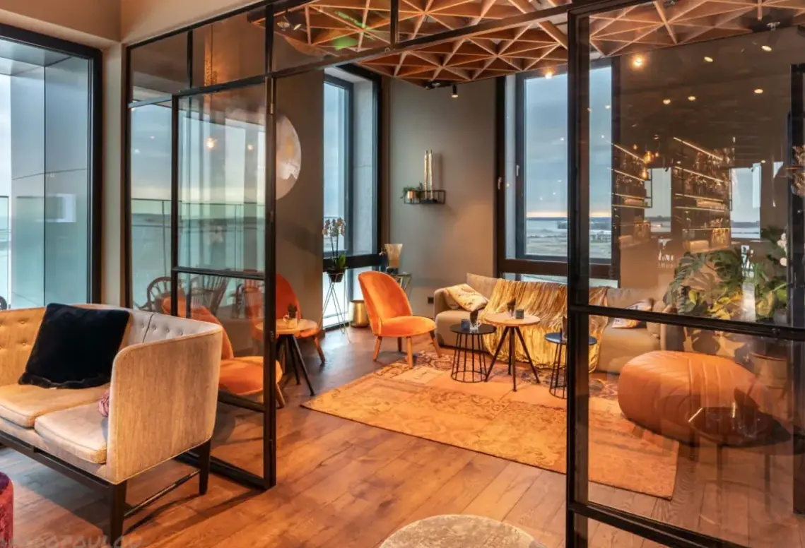 Lobby hotelu Four Elements Hotel Amsterdam