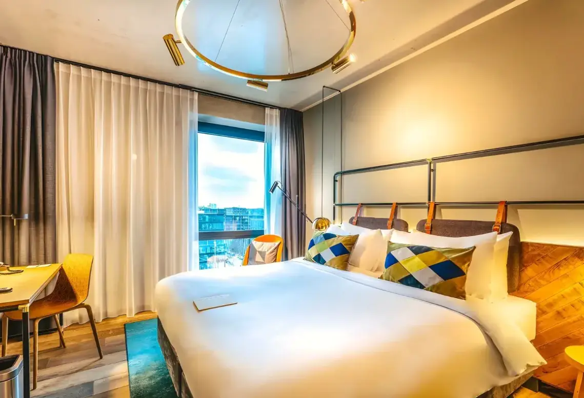 Pokój w hotelu Four Elements Hotel Amsterdam