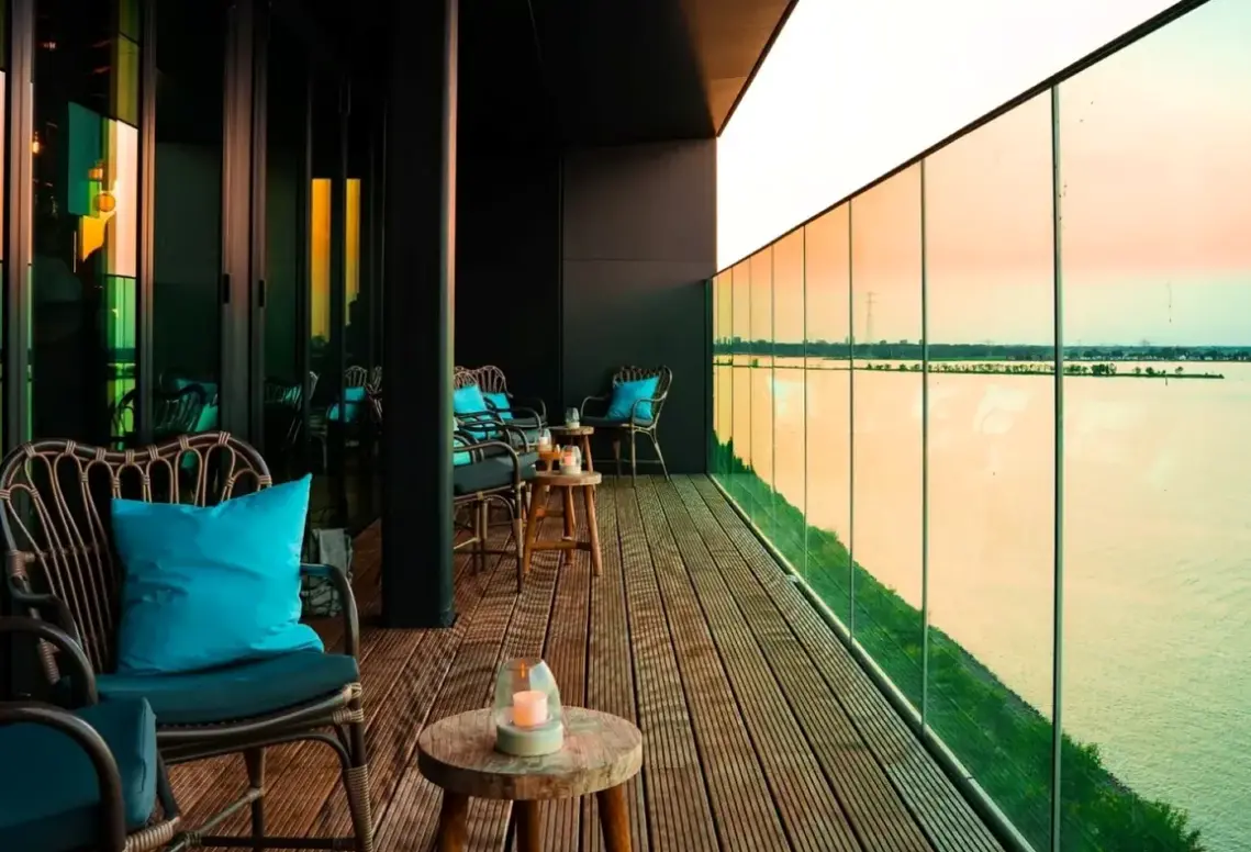 Pokój w hotelu Four Elements Hotel Amsterdam