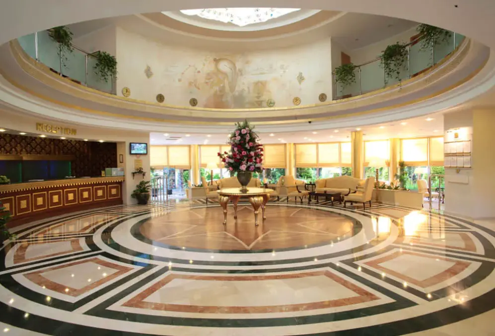 Lobby hotelu Gypsophila Club Marine