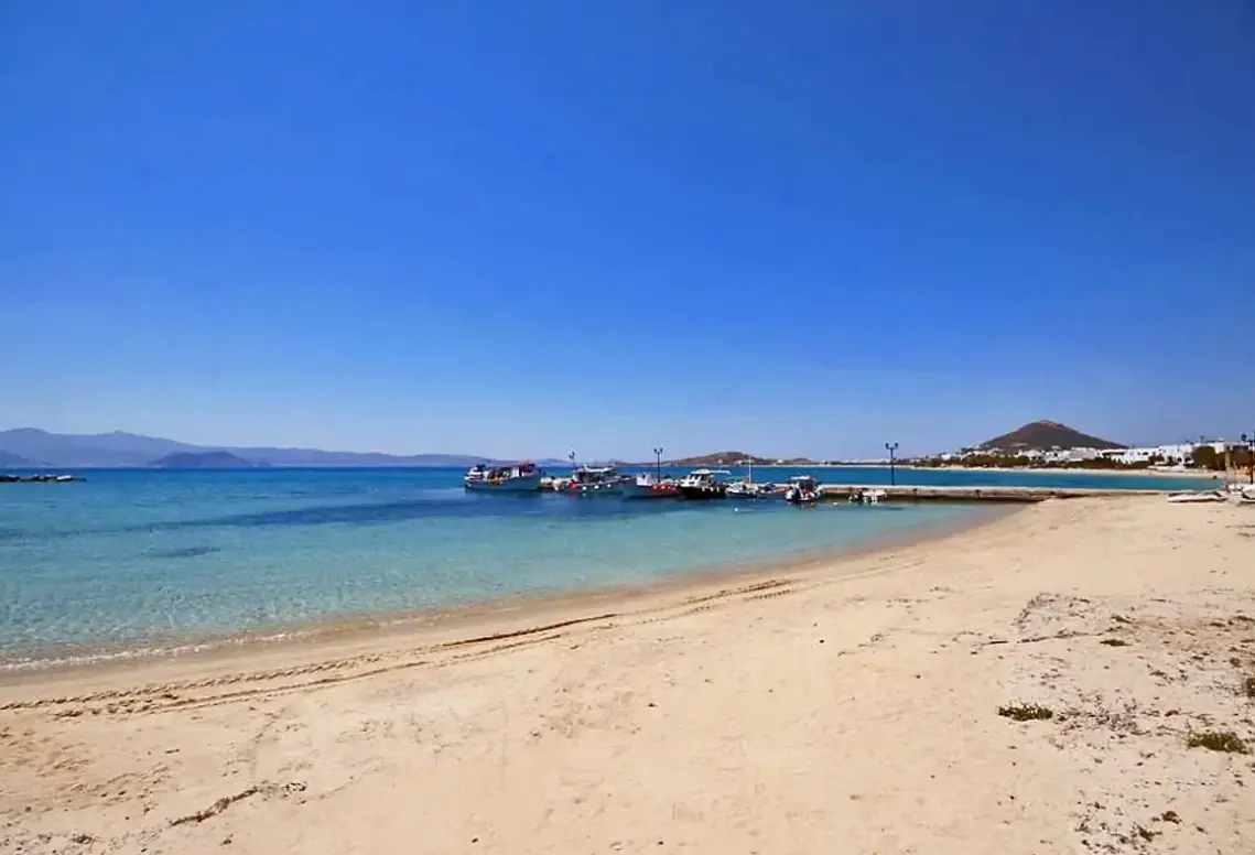 Plaża przy hotelu Hotel Agia Anna
