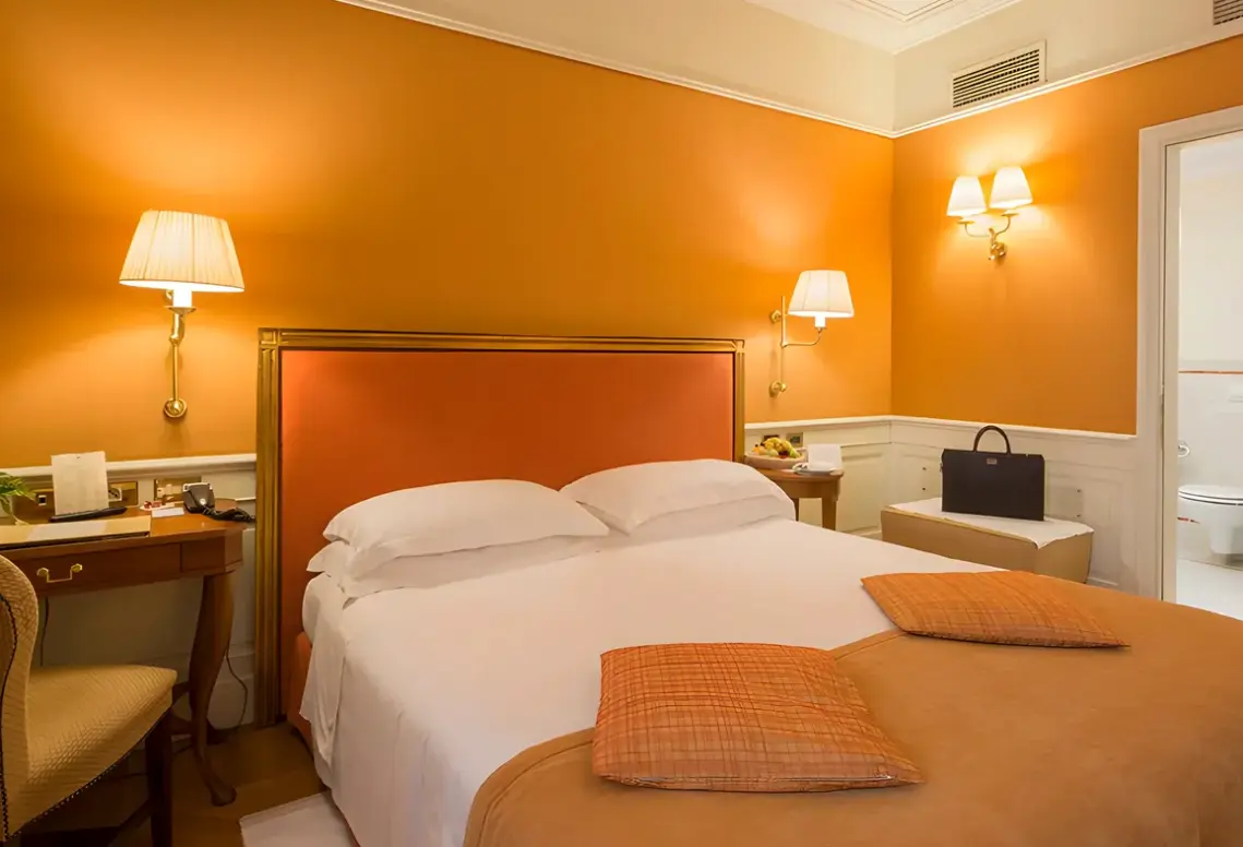 Pokój w hotelu Hotel Corona d'Oro 1890