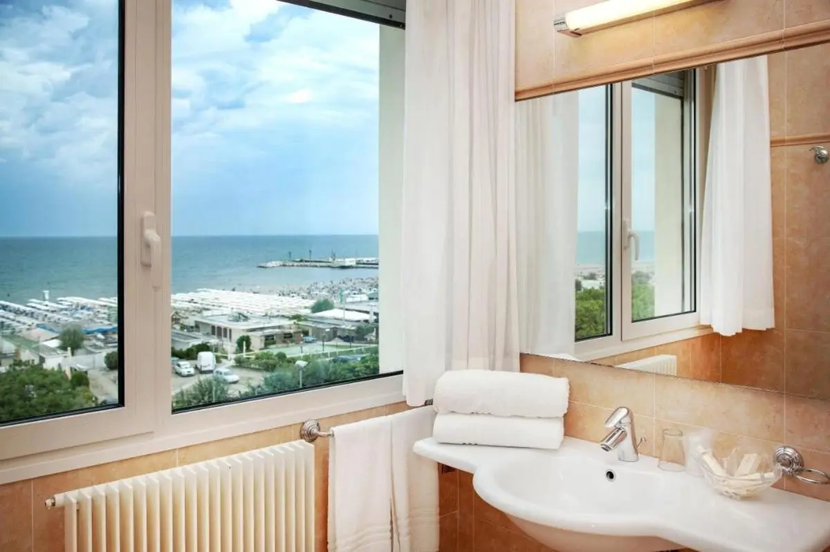 Łazienka w pokoju hotelu Hotel Doge