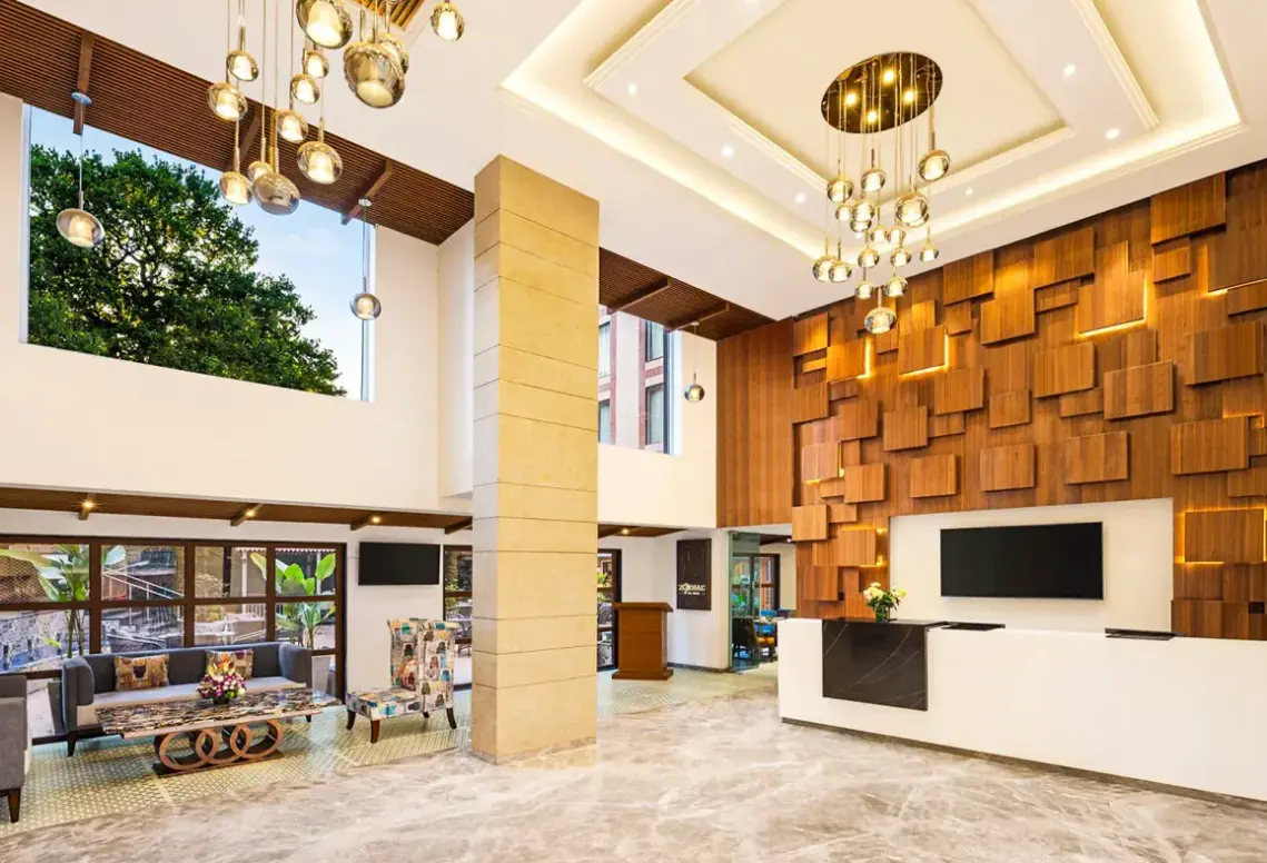 Lobby hotelu Hotel Fortune Select Candolim
