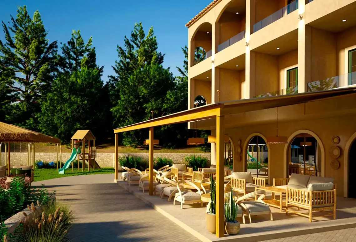 Obiekt hotelu Hotel Liapades Golden Beach