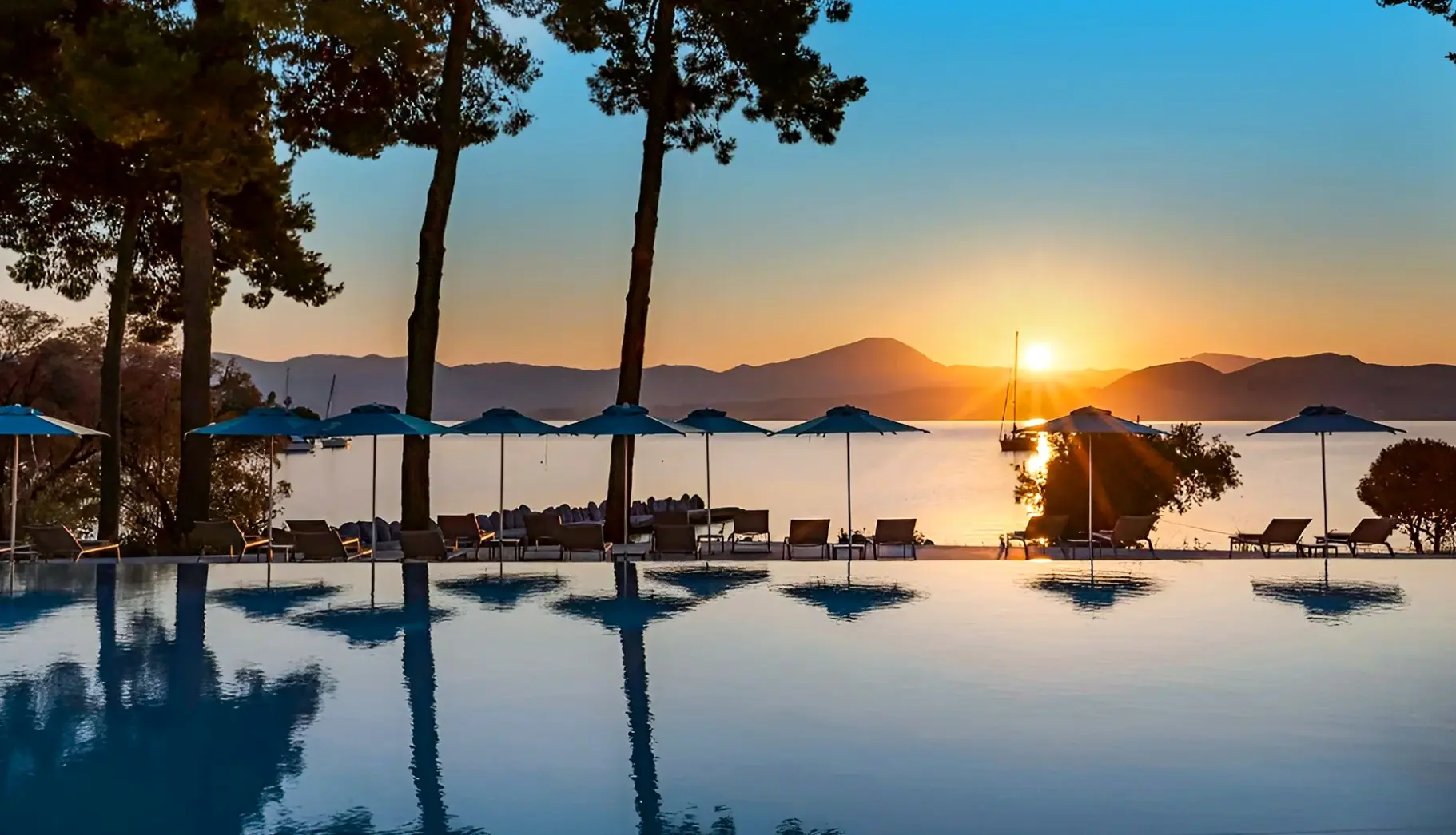 Basen w hotelu Hotel Mirage Chalkida City Resort