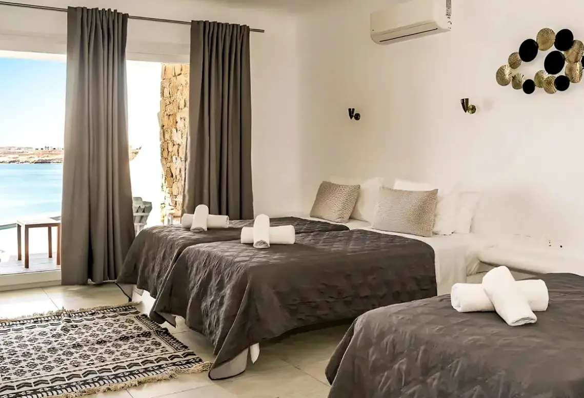 Pokój w hotelu Hotel New Paradise Mykonos