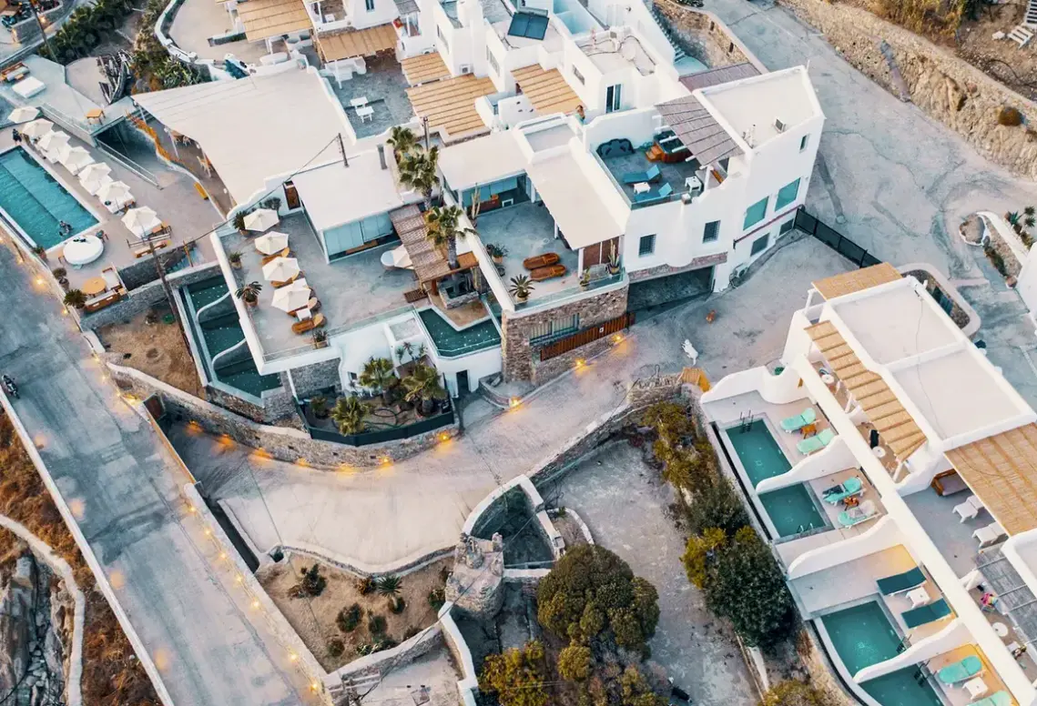Obiekt hotelu Hotel New Paradise Mykonos