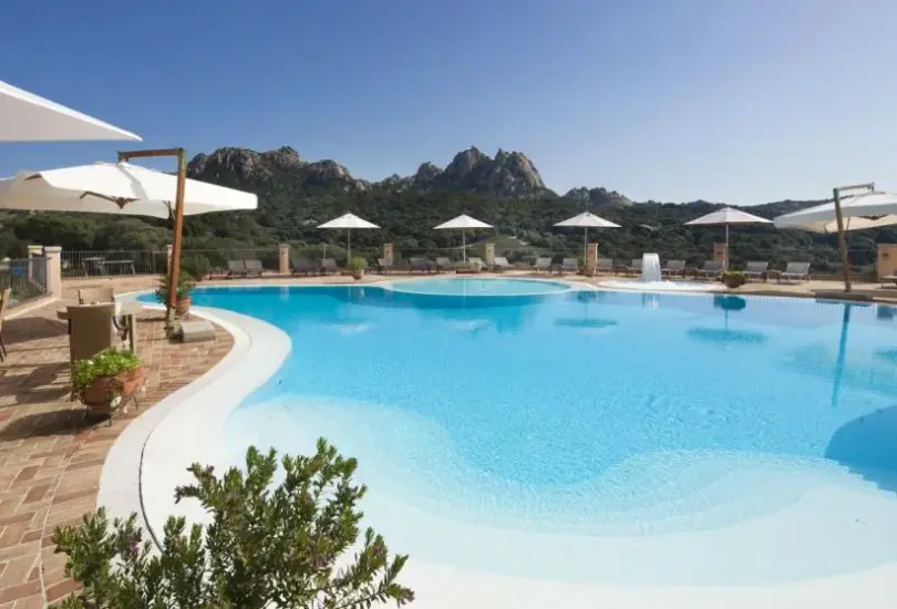 Basen w hotelu Hotel Parco degli Ulivi