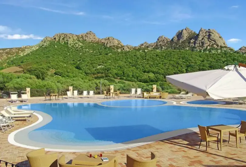 Basen w hotelu Hotel Parco degli Ulivi