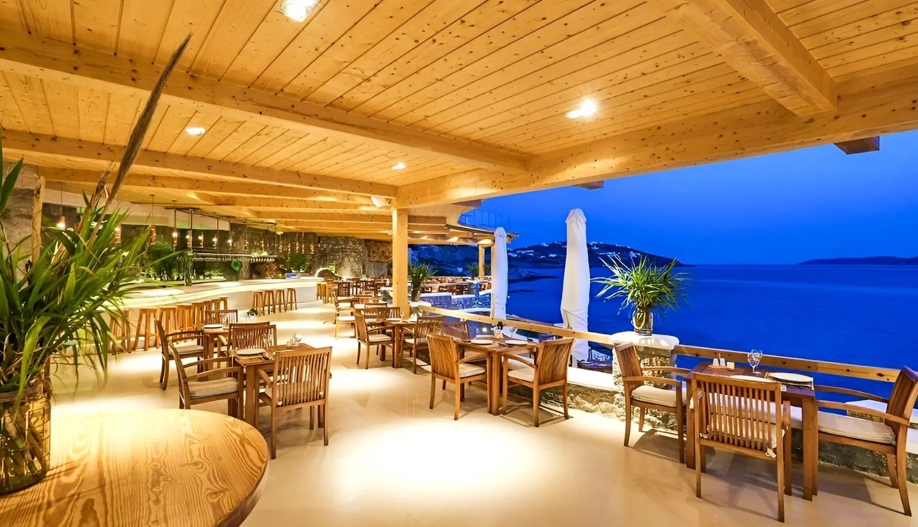 Restauracja i jedzenie w hotelu Hotel Saint John Mykonos