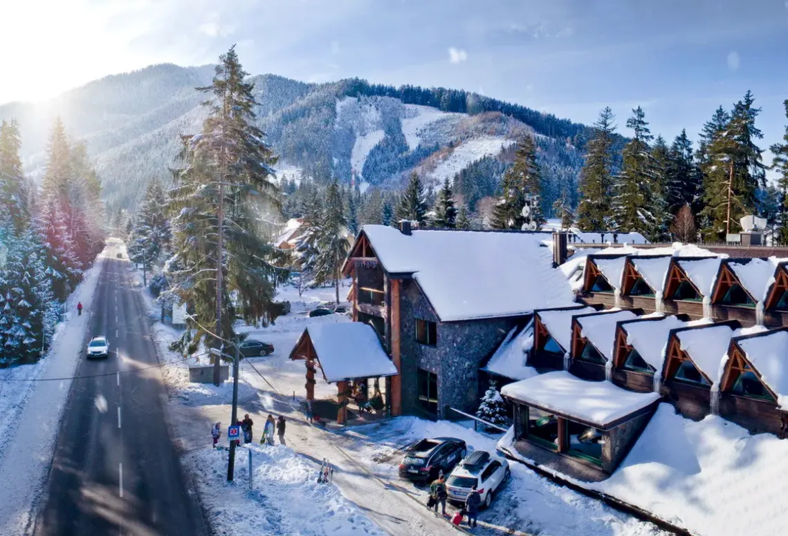 Obiekt hotelu Hotel Tri Studnicky