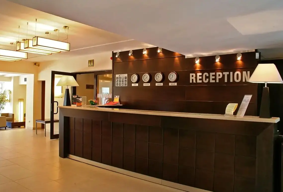 Lobby hotelu Hvd Lotos