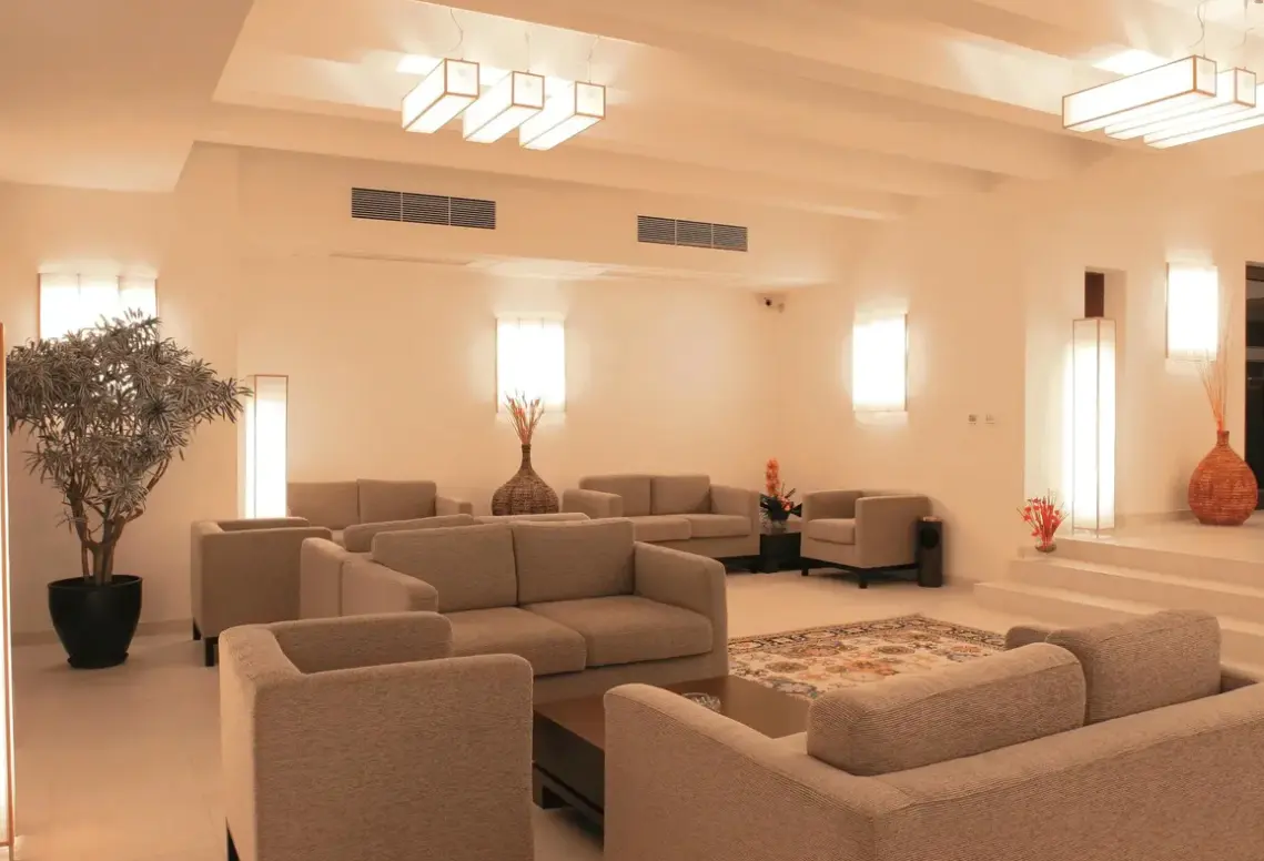 Lobby hotelu Hvd Lotos