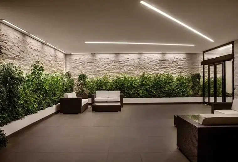 Lobby hotelu Il Cantico