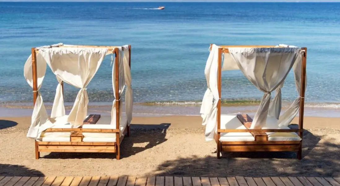 Plaża przy hotelu Kappa Resort