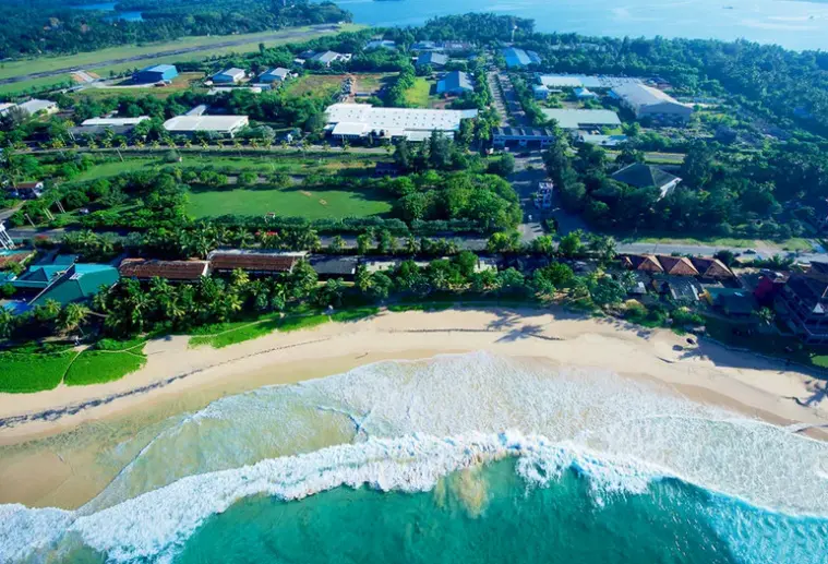 Plaża przy hotelu Koggala Beach Hotel