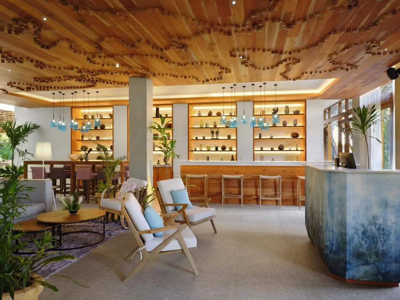 Lobby hotelu Laila Resort