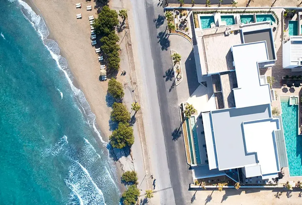 Plaża przy hotelu Lango Design Hotel & Spa
