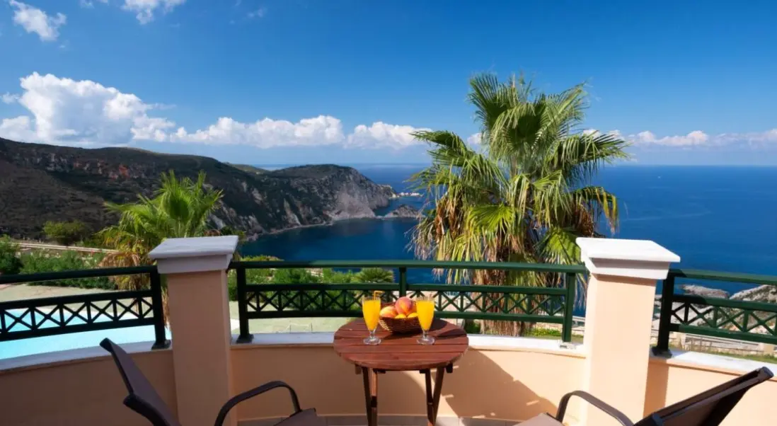 Widok z hotelu Niforos Studios