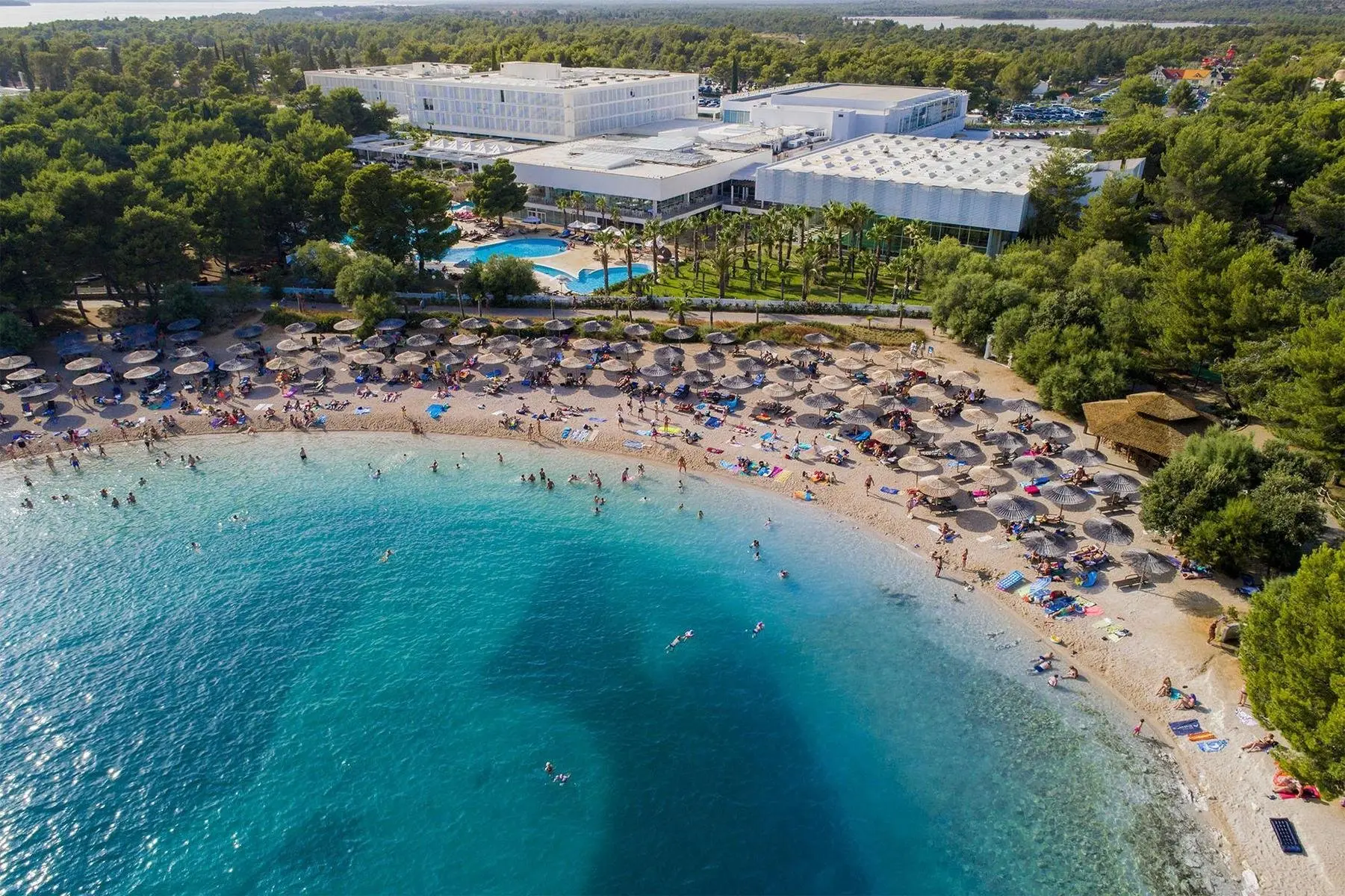 Plaża przy hotelu Niko