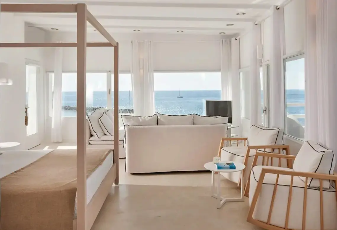Plaża przy hotelu Notos Therme & Spa Hotel