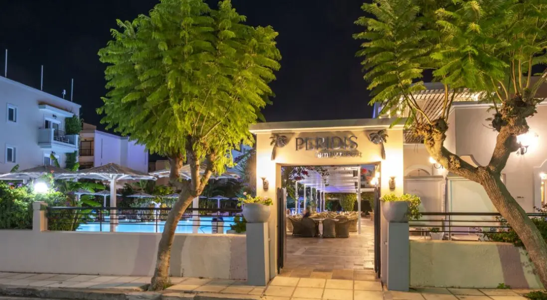 Obiekt hotelu Peridis Family Resort